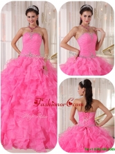 Exclusive Ball Gown Strapless Sweet 16 Gowns with Beading for 2016 PDZY724DFOR