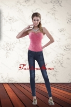 2015 Pretty Sweetheart Multi Color Corset with Appliques XFNAO744TZDFOR