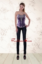 High Fashion Corset with Embroidery and Beading XFNA020OTZDFOR