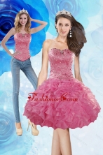 2015 Detachable Knee Length Prom Skirts with Beading and Ruffles XFNAOA06TZB1FOR