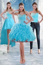 2015 Detachable Sweetheart Prom Skirts with Appliques and Ruffles XFNAO011TZB1FOR