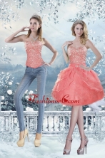 Detachable 2015 Sweetheart Knee Length Prom Skirts with Beading XFNAOA27TZB1FOR