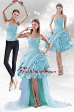 Detachable Sweetheart 2015 Prom  Skirts with Beading and Ruffled Layers XFNAO158TZB1FOR