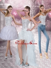 New Style Strapless Detachable Prom Skirts with Ruffles and Beading QDZY152TZB1FOR