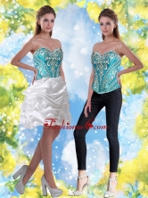 2015 Detachable Embroidery Blue and White Prom Dresses SJQDDT33004FOR