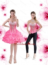 Inexpensive Ball Gown Prom Dresses with Pick Ups and Beading for Cocktail SJQDDT48004FOR