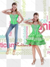 Spring Green Sweetheart Decent Prom Dresses with Beading for 2015 SJQDDT50004FOR