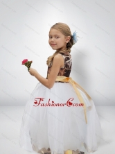 Lovely Ball Gown Camo Flower Girl Dresses with Bowknot CMLD002FOR