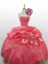 Elegant Beaded Sweetheart Quinceanera Dresses for 2015 Fall SWQD010FOR