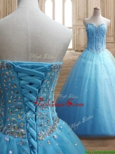 Visible Boning Beaded Bodice A Line Quinceanera Dress in Baby Blue SWQD146-1FOR