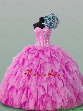 2016 Summer New Style Beaded Quinceanera Gowns in Lilac SWQD015-6FOR