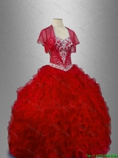 Ball Gown New Arrivals Sweet 16 Dresses with Ruffles SWQD026-4FOR