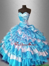 Ball Gown Popular Sweet 16 Dresses with Beading and Ruffles SWQD028-2FOR