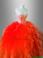Fall Beautiful Sweetheart Quinceanera Gowns with Beading SWQD036-1FOR