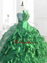 New Arrivals Sequins and Ruffles Quinceanera Dresses with Pick Ups SWQD073-1FOR