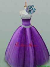 New Style Beaded Quinceanera Dresses in Spaghetti Straps for 2015 Fall SWQD013-5FOR
