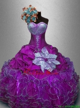 New Style Sweetheart Quinceanera Gowns with Sequins SWQD031-1FOR