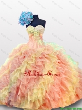 Pretty 2016 Summer Sweetheart Quinceanera Dresses with Beading SWQD012-6FOR