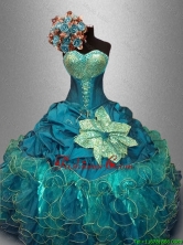 Pretty Sweetheart Quinceanera Dresses with Sequins SWQD031FOR