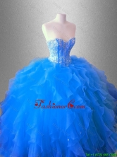 Ruffles and Beaed Classical Quinceanera Dresses with Sweetheart SWQD036-4FOR