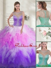 2016 Gorgeous Beaded Quinceanera Dresses with Ruffles SJQDDT117002A-2FOR