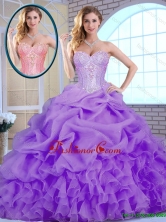 Classical Beading and Ruffles Quinceanera Gowns in Lavender SJQDDT156002-1FOR