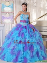 Classical Strapless Beading and Appliques Quinceanera Gowns  PDZY471CFOR