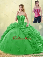 Elegant Spring Sweet 16 Dresses with Beading and Appliques SJQDDT191002-9FOR