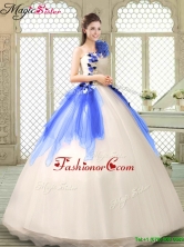 Exclusive Ball Gown Appliques Quinceanera Gowns in Multi Color YCQD011-4FOR