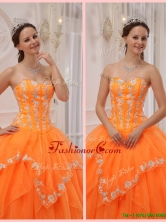 New Ball Gown Appliques and Beading Sweet 15 Dresses for 2016  QDZY311BFOR