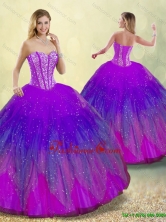New Style Ball Gown Sweet 16 Dresses in Multi Color for 2016 SJQDDT187002-6FOR