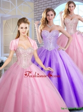 Perfect Sweetheart Quinceanera Dresses Beading and Sequins SJQDDT155002FOR