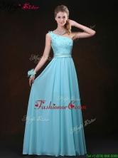 2016 Inexpensive Empire One Shoulder Dama Dresses with Appliques BMT069BFOR