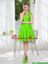 A Line Hand Made Flowers Dama Dresses in Spring Green BMT001C-11FOR