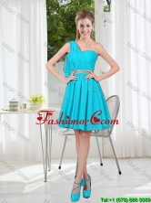 Beautiful A Line One Shoulder Dama Dresses for Party BMT001A-7FOR