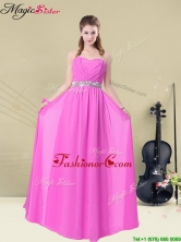 Gorgeous Empire Sweetheart Dama Dresses with Ruching and Belt BMT008-2FFOR