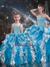 2016 Luxurious Ball Gown Sweetheart Multi Color Macthing Sister Dresses QDDTA104002-LGFOR