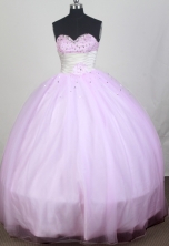 2012 Elegant Ball Gown Sweetheart Neck Floor-Length Quinceanera Dresses Style JP42643
