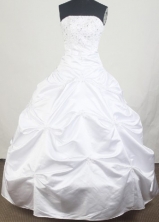 2012 Unique Ball Gown Strapless Floor-Length Quinceanera Dresses Style JP42635