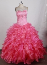 2012 Unique Ball Gown Sweetheart Floor-Length Quinceanera Dresses Style JP42672