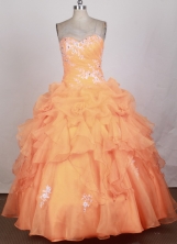2012 Unique Ball Gown Sweetheart   Neck Floor-Length Quinceanera   Dresses Style JP42613