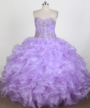 Exquisite Ball Gown Sweetheart Floor-length Quinceanera Dress ZQ12426022