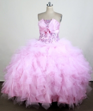 Gorgeous Ball Gown Strapless Floor-length Quinceanera Dress ZQ12426056 