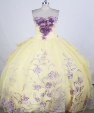 Perfect Ball Gown Sweetheart Floor-length Quinceanera Dress ZQ12426013  