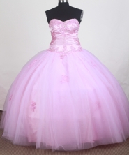 Pretty A-line Sweetheart Floor-length Quinceanera Dress ZQ12426047