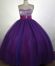 Pretty A-line Sweetheart Floor-length Quinceanera Dress ZQ12426058