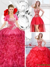 Pretty Sweetheart Detachable Quinceanera Dresses with RufflesSJQDDT126001FOR