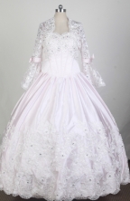 The Brand New Style Ball Gown Strapless Floor-length Light Pink Quinceanera Dress X0426037