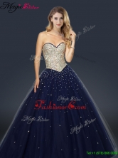 2016 Perfect A Line Sweetheart Prom Dresses with Beading and Paillette YCPD005FOR
