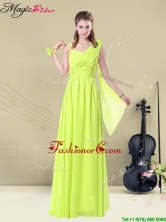 2016 Spring Sweet Empire Straps Belt Prom Dresses BMT008-10DFOR